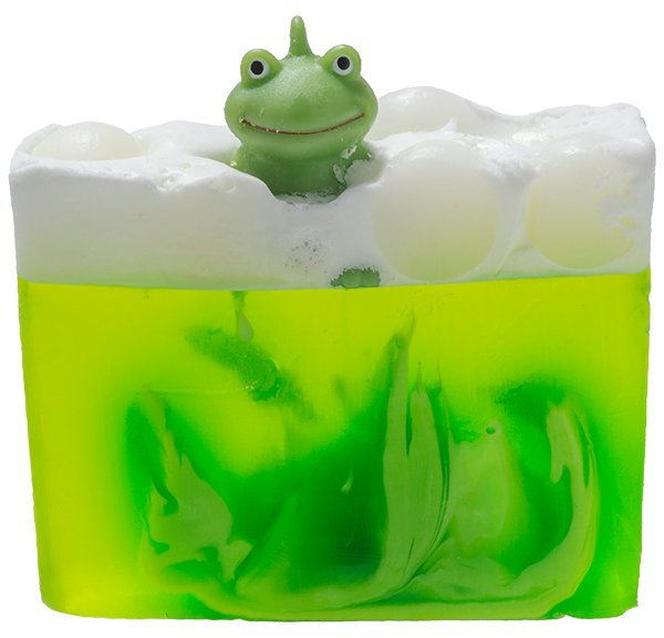 Its Not Easy Being Green Soap with Toy Frog - Bomb Cosmetics