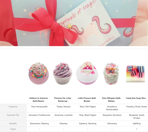 bomb cosmetics sprinkle of magic unicorn gift pack