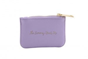 'The Economy Needs Me' Teal Rectangular Purse - Willow & Rose