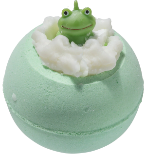 Its Not Easy Being Green Bath Bomb with Toy Frog - Bomb Cosmetics