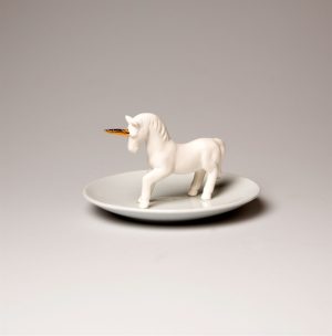 Sass and belle unicorn trinket dish