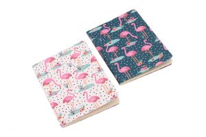 Wild Thoughts Flamingo A6 Notebooks Set