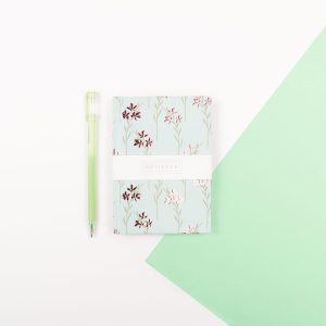 A6 Floral Notebook - Wendy Jones Blackett, WJNBM03
