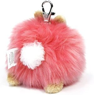 Flopsy Bunny Pom Pom Keyring - Beatrix Potter