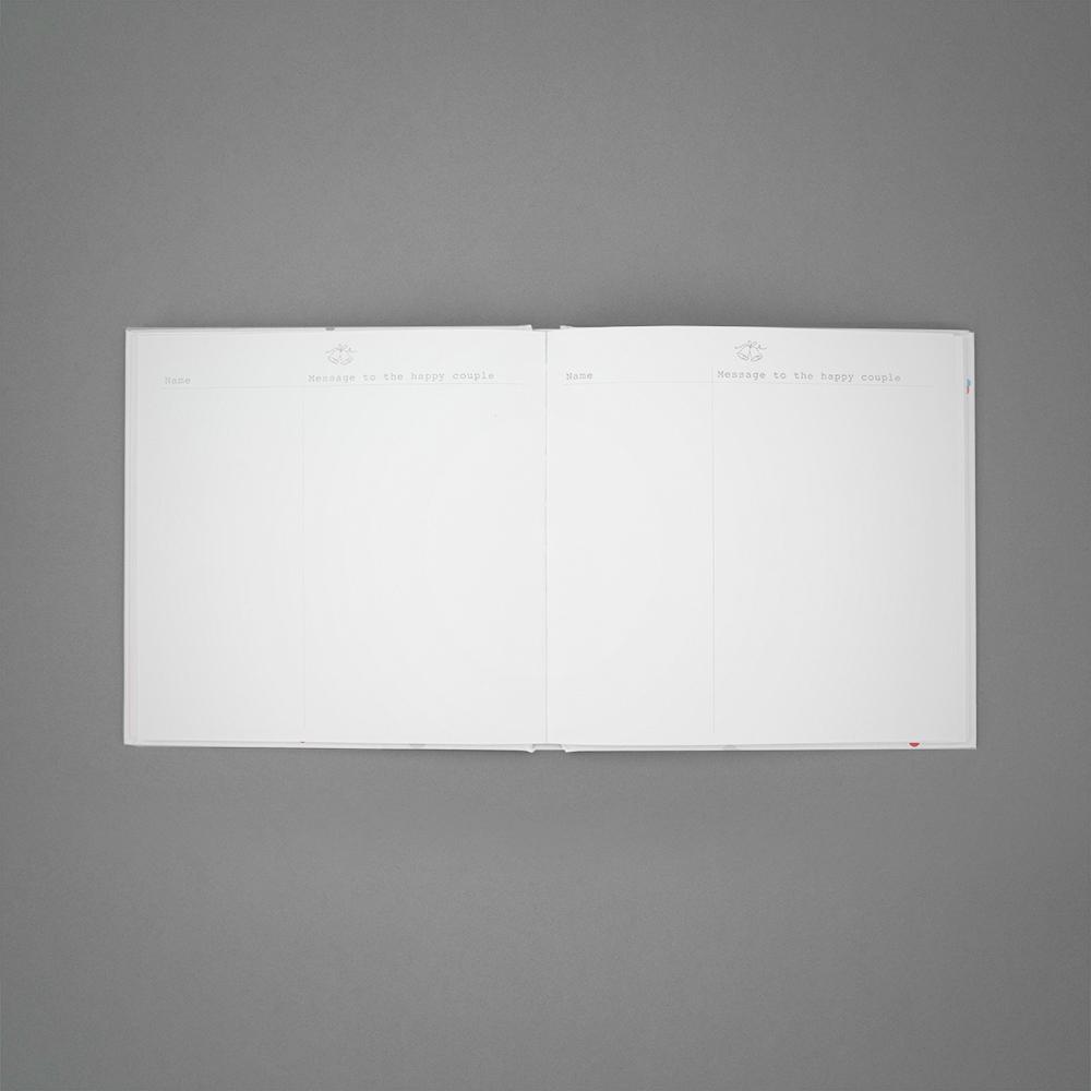 The Newly Weds Guest Book Notebook - Soul UK - Imagine Collection, IMJ05