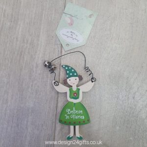 Believe in fairies small Woodland Fairy Hanging Plaque - Langs