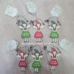 Small Woodland Fairy Hanging Plaque - Langs
