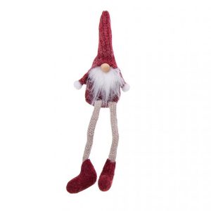 Mini Grey Dangly Leg Gonk Gnome - 16x6 cm