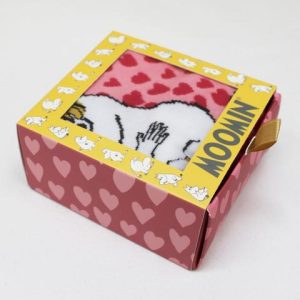 The Moomins Heart Print Socks - Moomin and Snorkmaiden - Disaster Designs