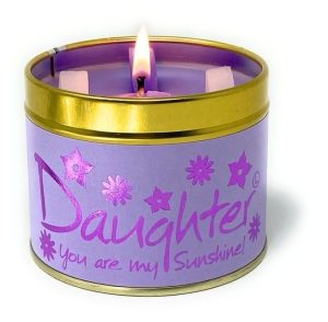 Lily-Flame Daughter Scented Candle Tin