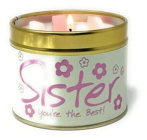 Lily-Flame Sister Scented Candle Tin