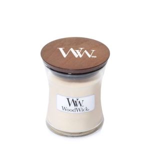 WoodWick Vanilla Bean Mini Hourglass Candle, 85g
