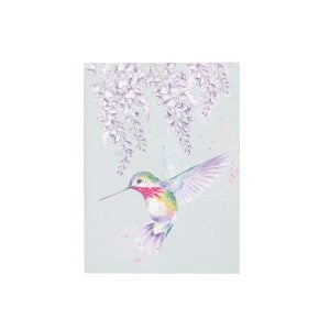 'Wistera Wishes‘ Hummingbird A6 Notebook - Wrendale Designs