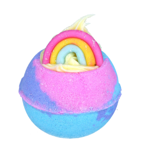 Rainbow Vibes Bath Bomb, 160g - Bomb Cosmetics