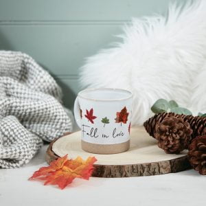 'Fall in Love' Autumn Leaves Mug - Langs