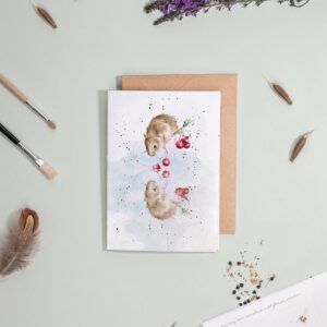 ‘The Berry Best‘ Mouse Seed Card - Wrendale Designs
