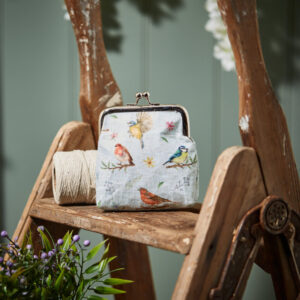 Woodland Birds Clasp Purse - Langs