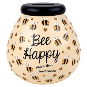 Pot of Dreams Bee Happy Smashable Money Pot