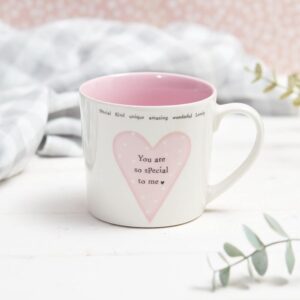 You Are So Special To Me Pink Heart Ceramic Mug - Langs
