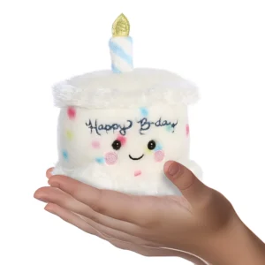 Palm Pals Happy B'Day Birthday Cake Soft Toy - Aurora World