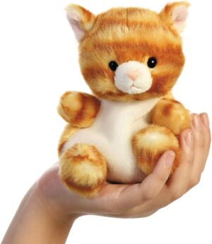 Palm Pals Meow Ginger Cat Soft Toy - Aurora World