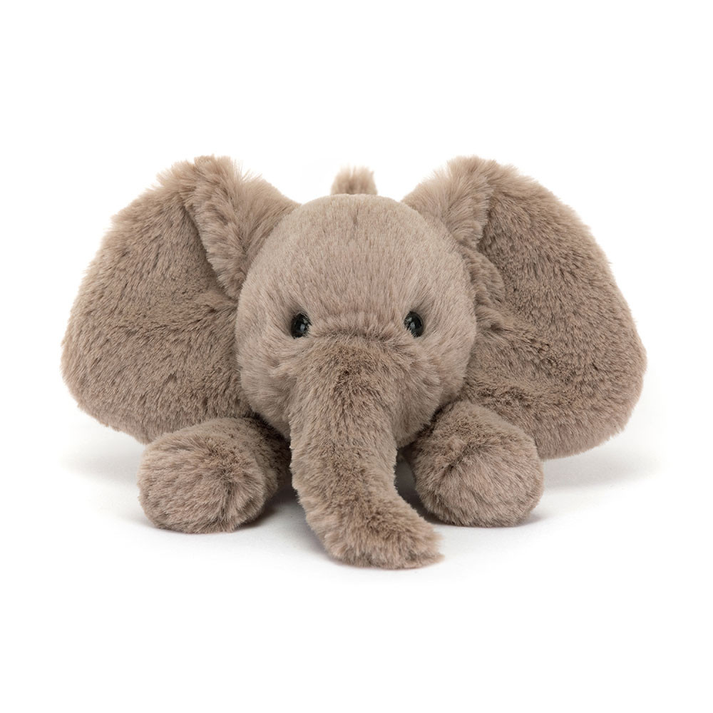 Jellycat Smudge Elephant - Tiny, 5cm x 6cm x 13cm