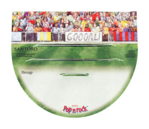 Santoro Football Match Popnrock 3D Pop-Up Card - Greetings and Birthday Card