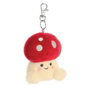 Palm Pals Amanita Mushroom Clip-On Plush Bag Charm - Aurora World
