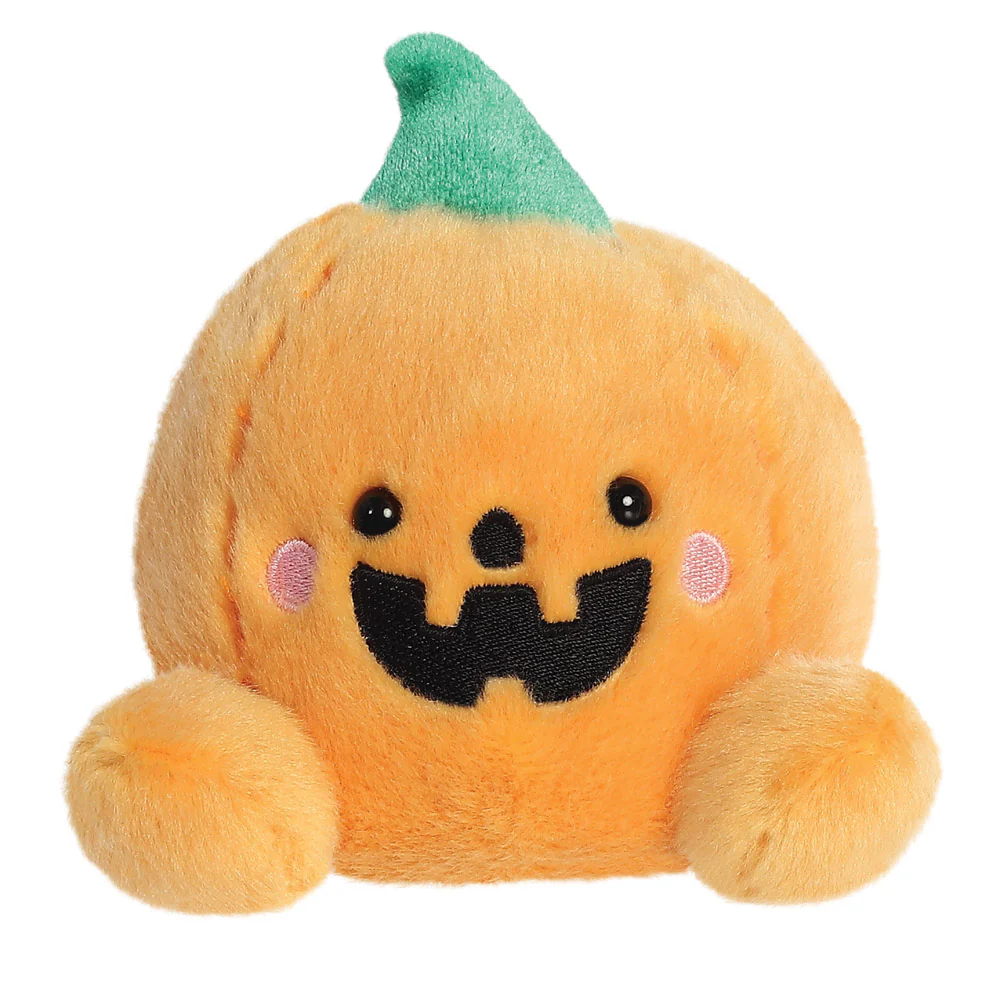 Palm Pals Carver Jack O Lantern Pumpkin Soft Toy - Aurora World