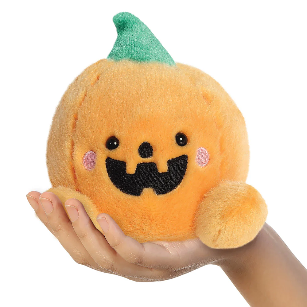 Palm Pals Carver Jack O Lantern Pumpkin Soft Toy - Aurora World