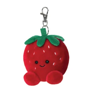 Palm Pals Juicy Strawberry Plush Bag Charm - Aurora World