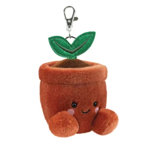 Palm Pals Terra Potted Plant Clip-On Plush Bag Charm - Aurora World