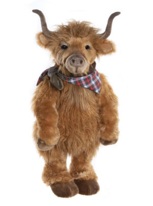 Limited Edition Hoofprints Highland Cow - Charlie Bears Plush