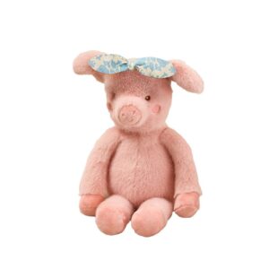 Mini Farm Cute Pig with Chintz Headband Soft Toy 30cm