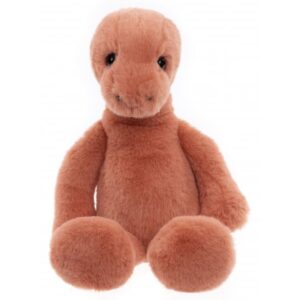 Charlie Bears Bear and Me - Stevie Stegosaurus, Marmalade Orange, 30cm