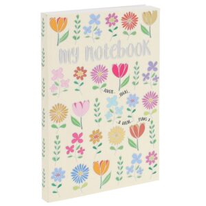 A6 Foiled Floral Softback Notebook - Wendy Jones Blackett