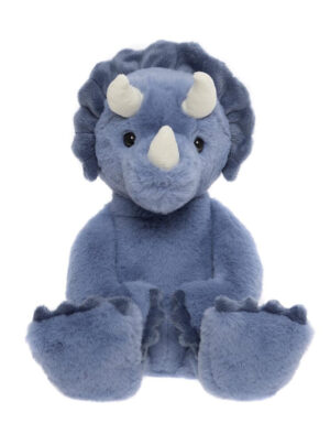 Charlie Bears Bear and Me - Troy Triceratops, Denim Blue