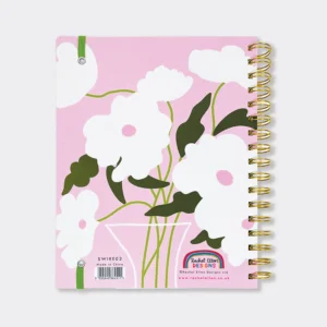 Wiro Floral Planner Notbook - Rachel Ellen Designs